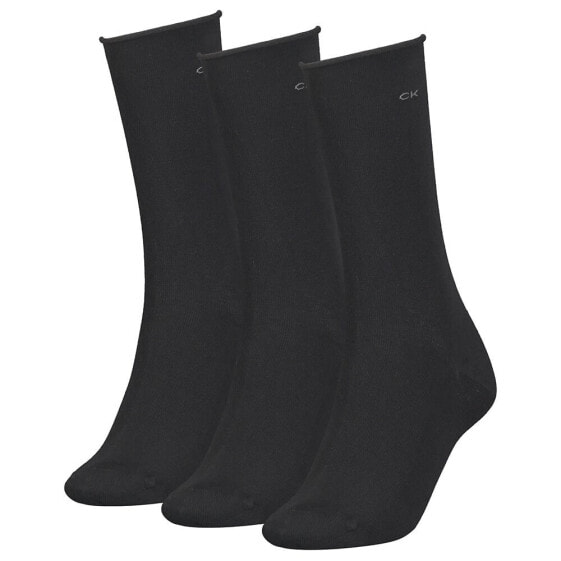 CALVIN KLEIN Roll Top socks 3 pairs