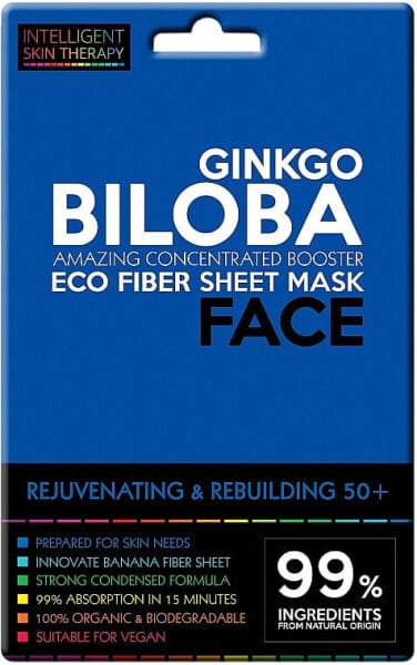 Gesichtsmaske mit Ginkgo Biloba Extrakt