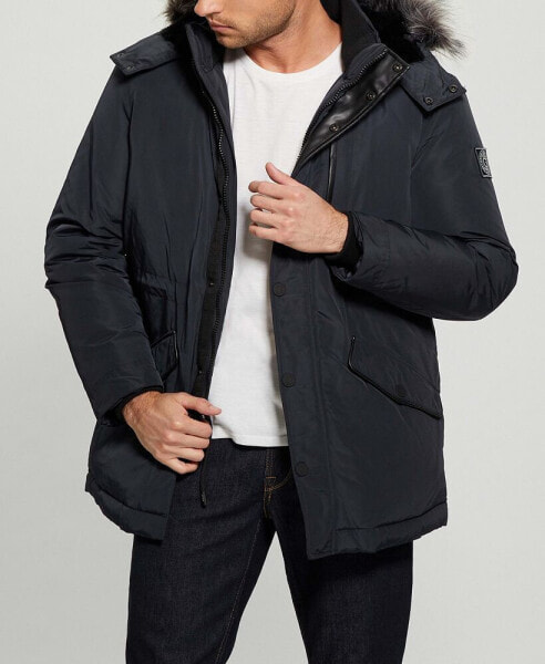 Men's Real Down Parka Jacket