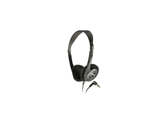 Maxell Black HP-100 3.5mm Connector Supra-aural Lightweight Stereo Headphones
