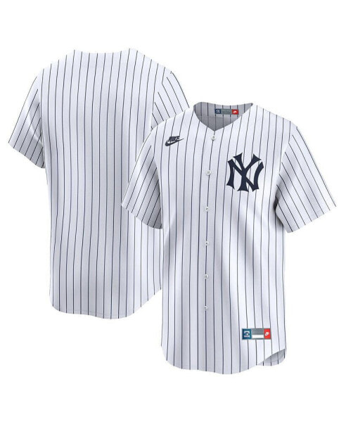 Men's White New York Yankees Cooperstown Collection Limited Jersey