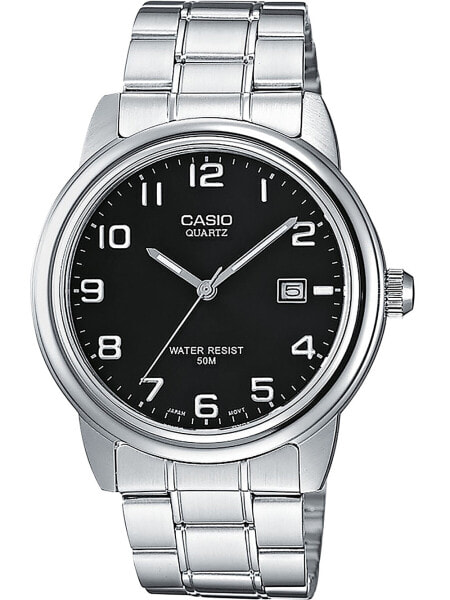 Часы Casio Analog 39mm 5ATM Black