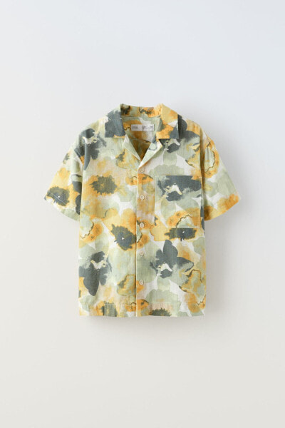 Spot print shirt