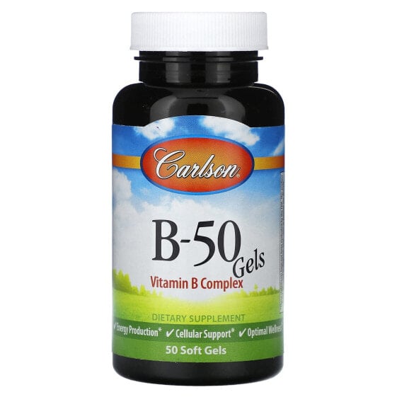 B-50 Gels, 50 Soft Gels