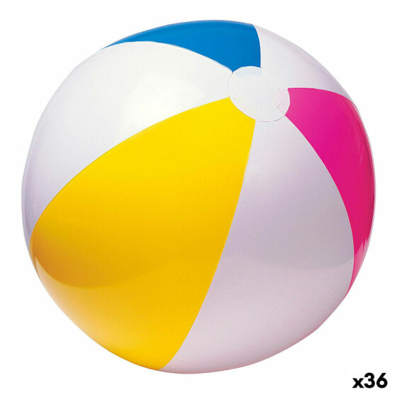 Пляжный мяч Intex Ø 61 cm PVC (36 штук)