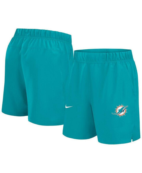 Men's Aqua Miami Dolphins Blitz Victory Performance Shorts