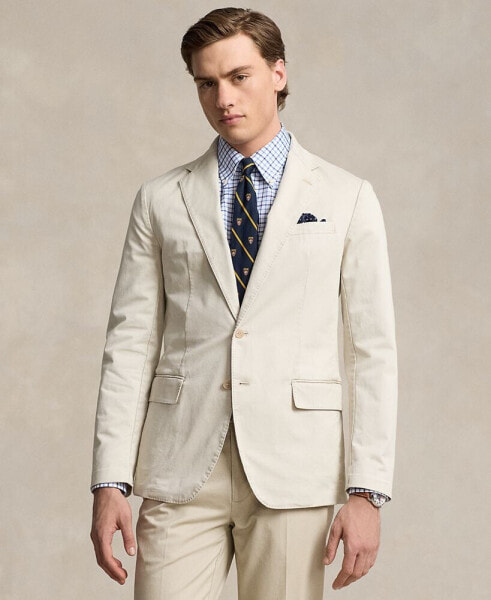 Men's Polo Stretch Chino Suit Jacket