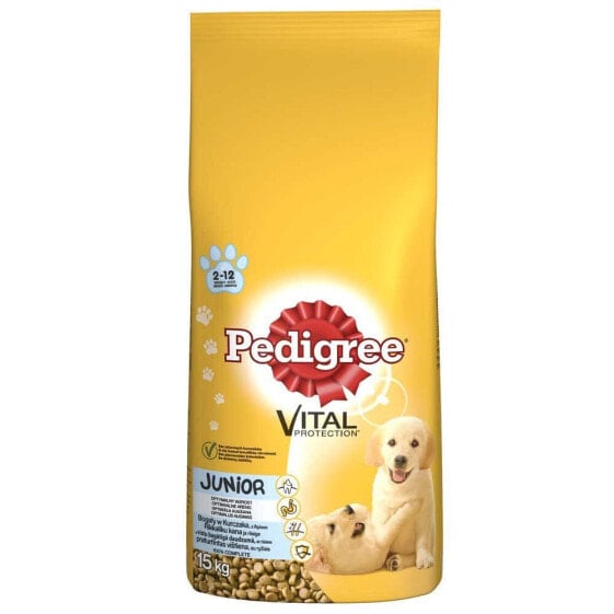 PEDIGREE Medium Breeds Chicken Rice Junior 15kg Dog Food