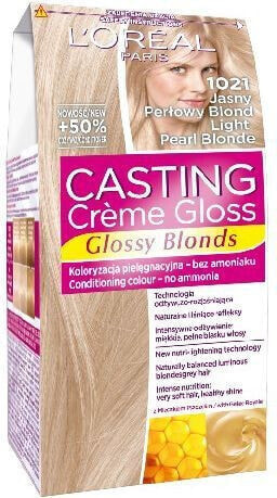 Окрашивание волос Casting Creme Gloss 1021 Jasny Perłowy Blond