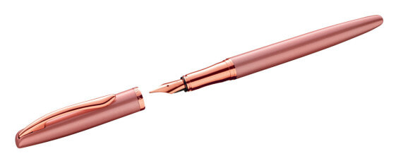 Pelikan Jazz Noble Elegance P36 - Pink - Rose - Cartridge filling system - Blue - Metal - Stainless steel - Medium