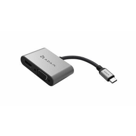 Адаптер USB-C в HDMI/VGA ADAM elements