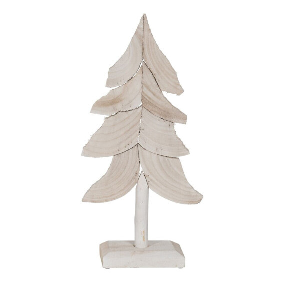 Новогодняя ёлка Белый Древесина павловнии Дерево 29 x 12 x 62 cm