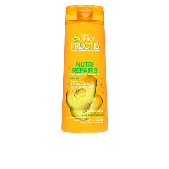 Garnier Fructis Nutri Repair-3 Shampoo Восстанавливающий питательный шампунь для сухих и поврежденных волос 360 мл