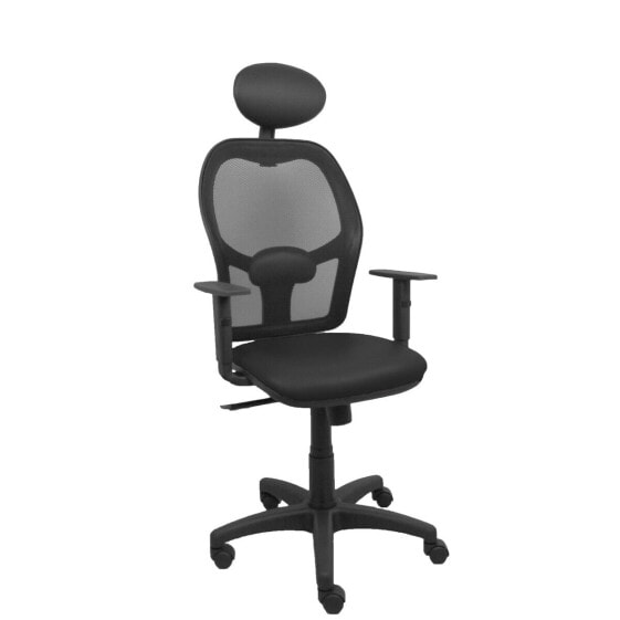 Офисный стул с изголовьем P&C B10CRNC Чёрный