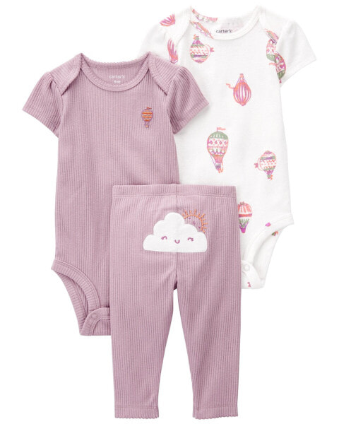 Baby 3-Piece Cloud Little Character Set 6M