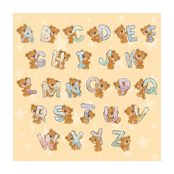 Alphabet mit Teddy von A bis Z