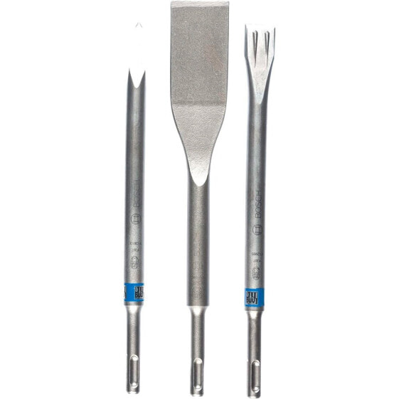 BOSCH PROFESSIONAL SDS-Plus Chisel Set Long Life 250/260 mm 3 Pieces