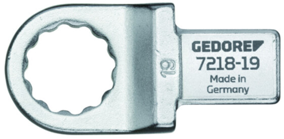 Ключ динамометрический Gedore 7218-27 - насадка для концевых ключей - Хром - 1 шт - Сталь хром-ванадиевая (Cr-V) - Германия