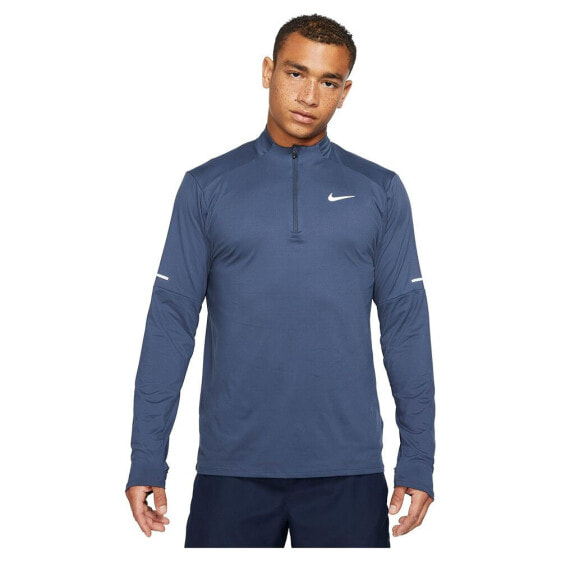 Толстовка Nike элементного пуловера с половинной молнией Dri Fit