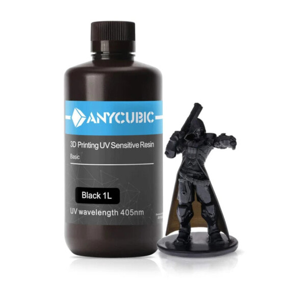 Resin for 3D printer - Anycubic 3D Printing UV Sensitive Resin Basic 1L - Black