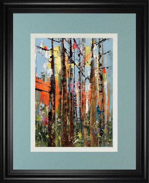 Eclectic Forest by Rebecca Meyers Framed Print Wall Art, 34" x 40"