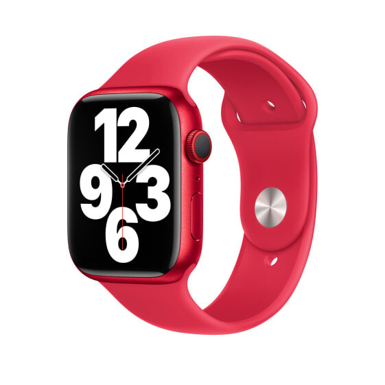 Apple MP7J3ZM/A - Band - Sport watch - Red - Apple - Watch 42mm Watch 44mm Watch 45mm Watch 49mm - Fluoroelastomer