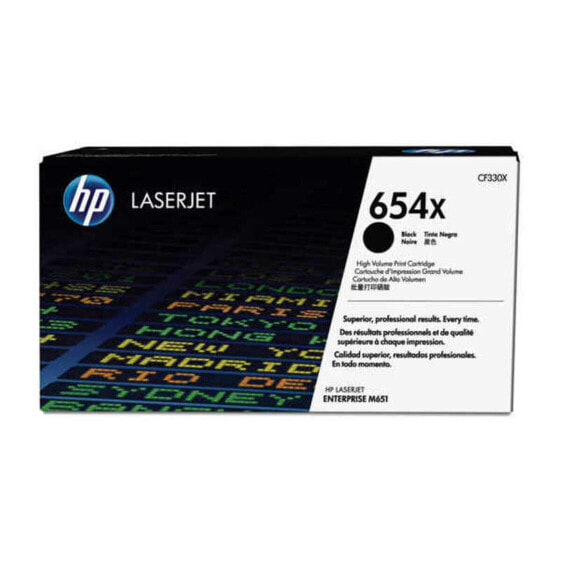 Original Toner HP 654X Black