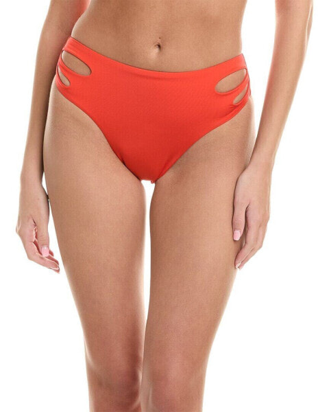 Trina Turk Monaco Cutout Hi-Waist Bikini Bottom Women's