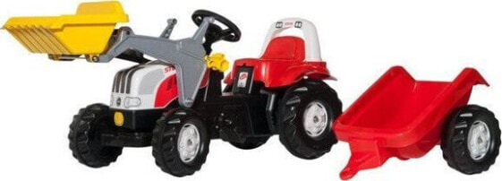 Rolly Toys Rolly Toys Traktor Kid Steyr z Przyczepą Łyżką uniwersalny