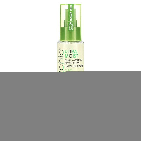 2chic, Ultra-Moist Dual Action Protective Leave-In Spray, For Dry, Damaged Hair, Avocado + Olive Oil, 4 fl oz (118 ml)