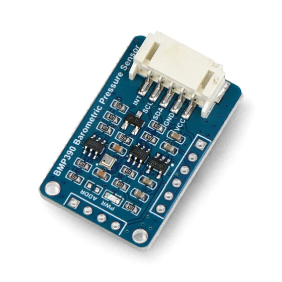 High Precision Barometric, Altitude and Temperature Pressure Sensor - BMP390 - I2C/SPI - 300-1250hPa - Waveshare 24658