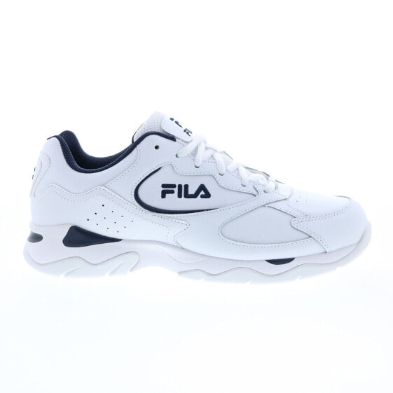 Fila Tri Runner 1CM00882-125 Mens White Leather Athletic Running Shoes 9.5