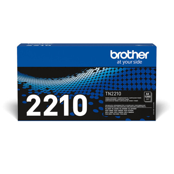 Оригинальный тонер Brother TN-2210 Чёрный Разноцветный