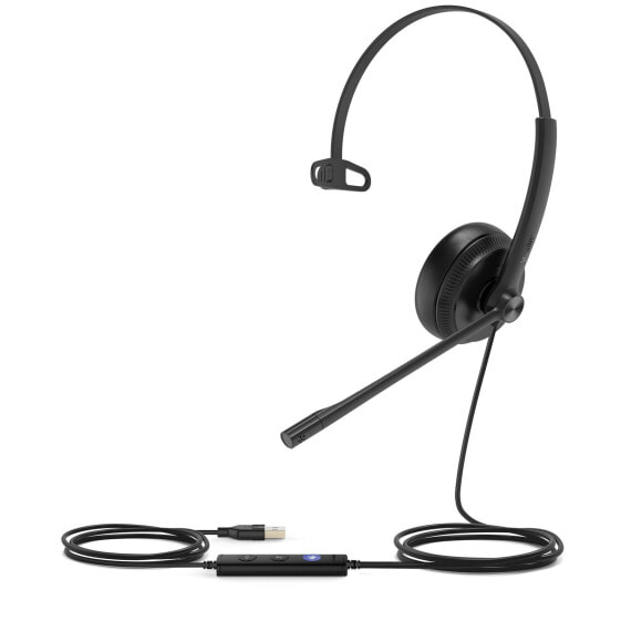 Yealink UH34 Mono Teams - Wired - Office/Call center - 20 - 20000 Hz - 82.5 g - Headset - Black