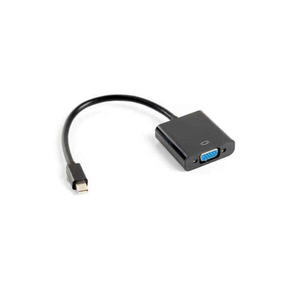 Адаптер Mini DisplayPort — VGA Lanberg AD-0006-BK Чёрный 20 cm