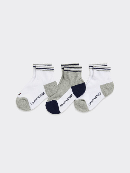 Kids' Quarter Top Socks 3-Pack