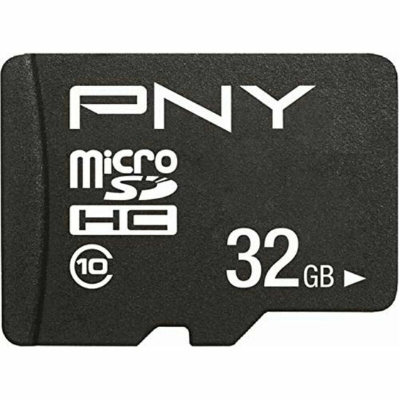 Карта памяти микро-SD с адаптером PNY Performance Plus 32 GB
