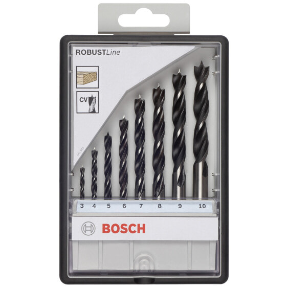 Bosch Holzspiralbohrer-Set Robust Line 8-teilig 3 - 10 mm 2607010533