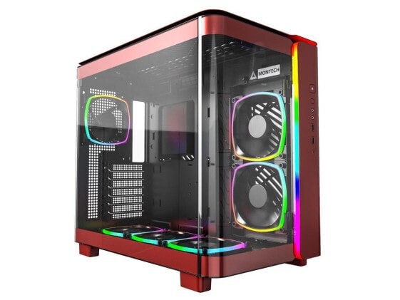 MONTECH, KING 95 PRO Dual-Chamber ATX Mid-Tower PC Gaming Case, High-Airflow, To