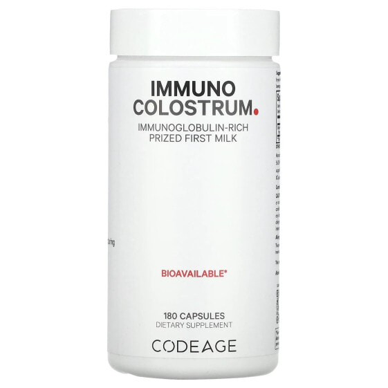 Immuno Colostrum, 180 Capsules