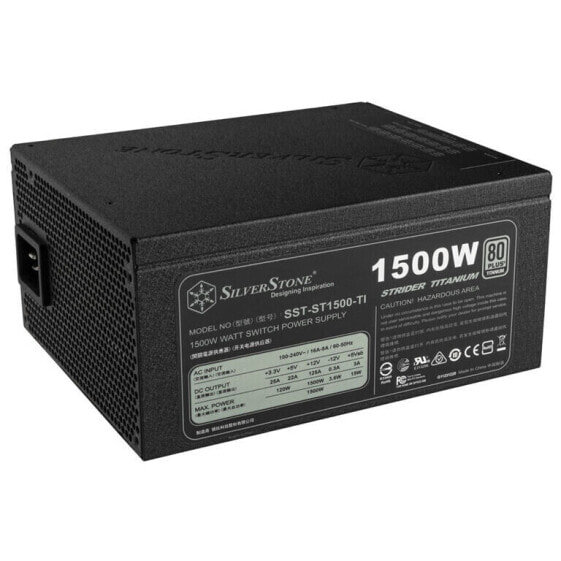 SilverStone SST-ST1500-TI v2.0 Strider Netzteil 80 PLUS Titanium, modular - 1500 Watt