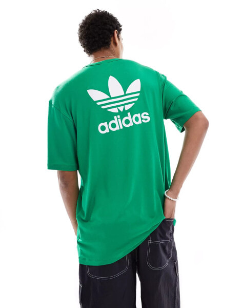 adidas Originals Trefoil t-shirt in green