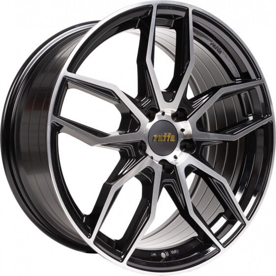 Колесный диск литой Raffa Wheels RS-04 black polished 10x20 ET35 - LK5/120 ML72.6