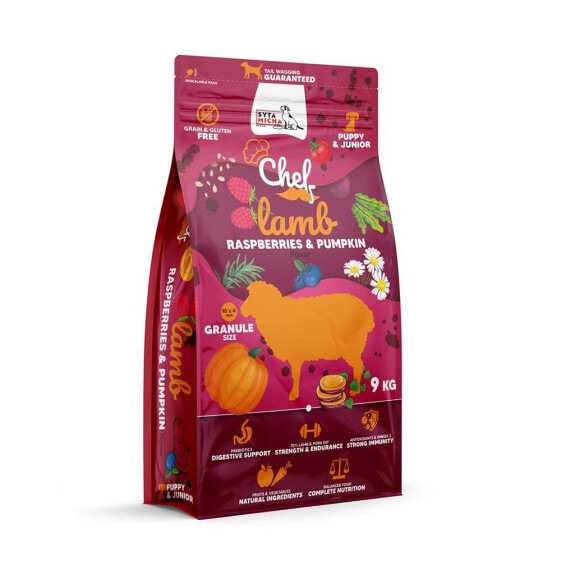 SYTA MICHA Chef puppy lamb raspberries and pumpkin 9 kg dog food