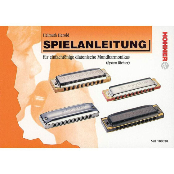 Hohner Verlag Spielanleitung Mundharmonika Richter, Herold