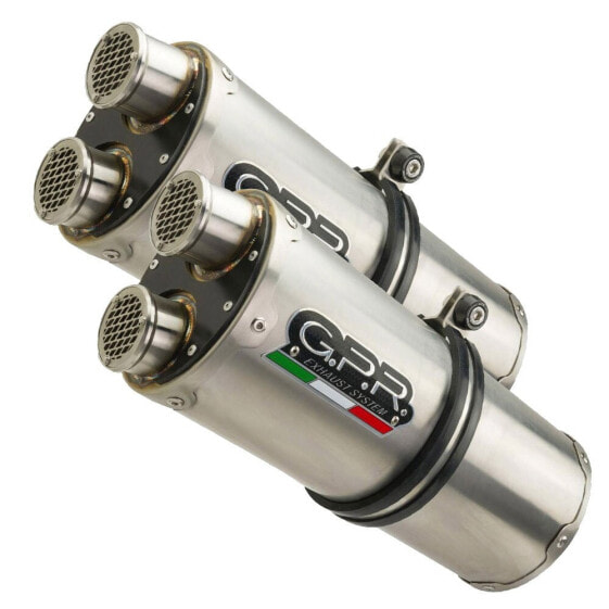 GPR EXCLUSIVE Aprilia RSV 1000 R Factory 2006-2010 Muffler With Link Pipe