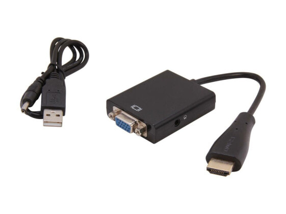 Адаптер/конвертер HDMI-A в VGA (женский) BYTECC HM-VGA005