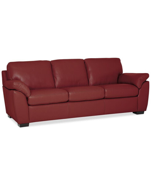 Lothan 87" Leather Sofa, Created for Macy's