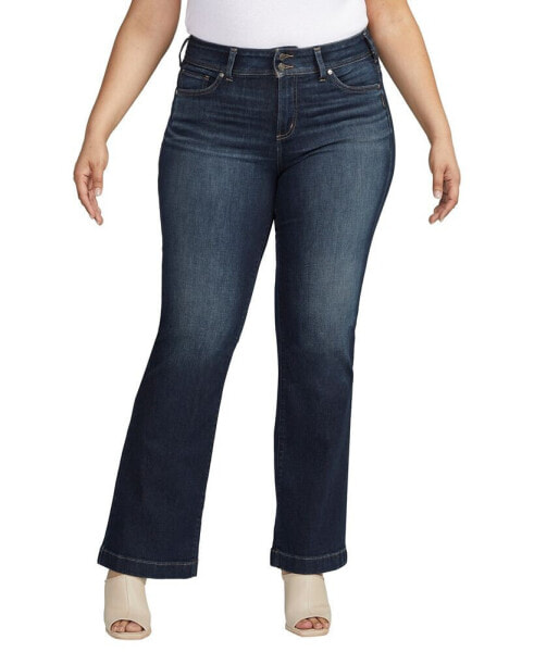 Джинсы Женские Silver Jeans Co. Модель Suki Mid Rise Trouser Jeans