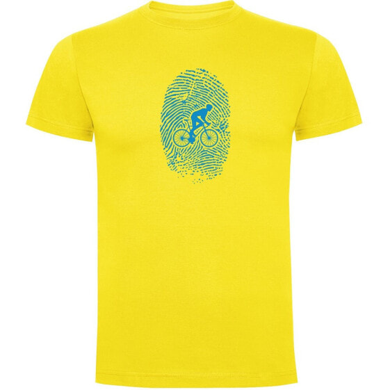 KRUSKIS Biker Fingerprint short sleeve T-shirt